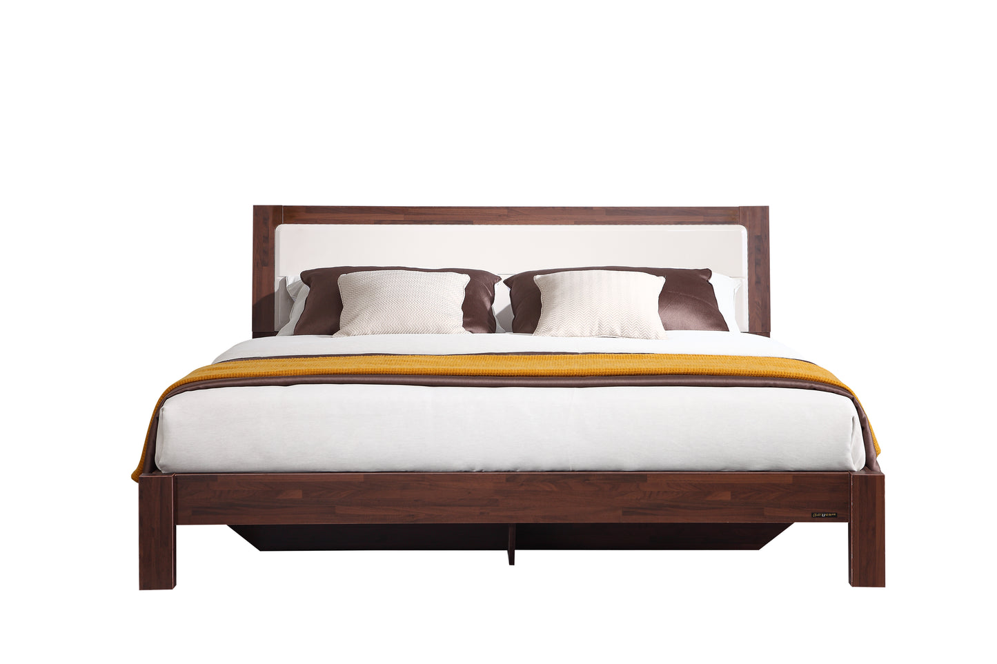 Italian minimalist Style Queen Size Bed / 61806-2