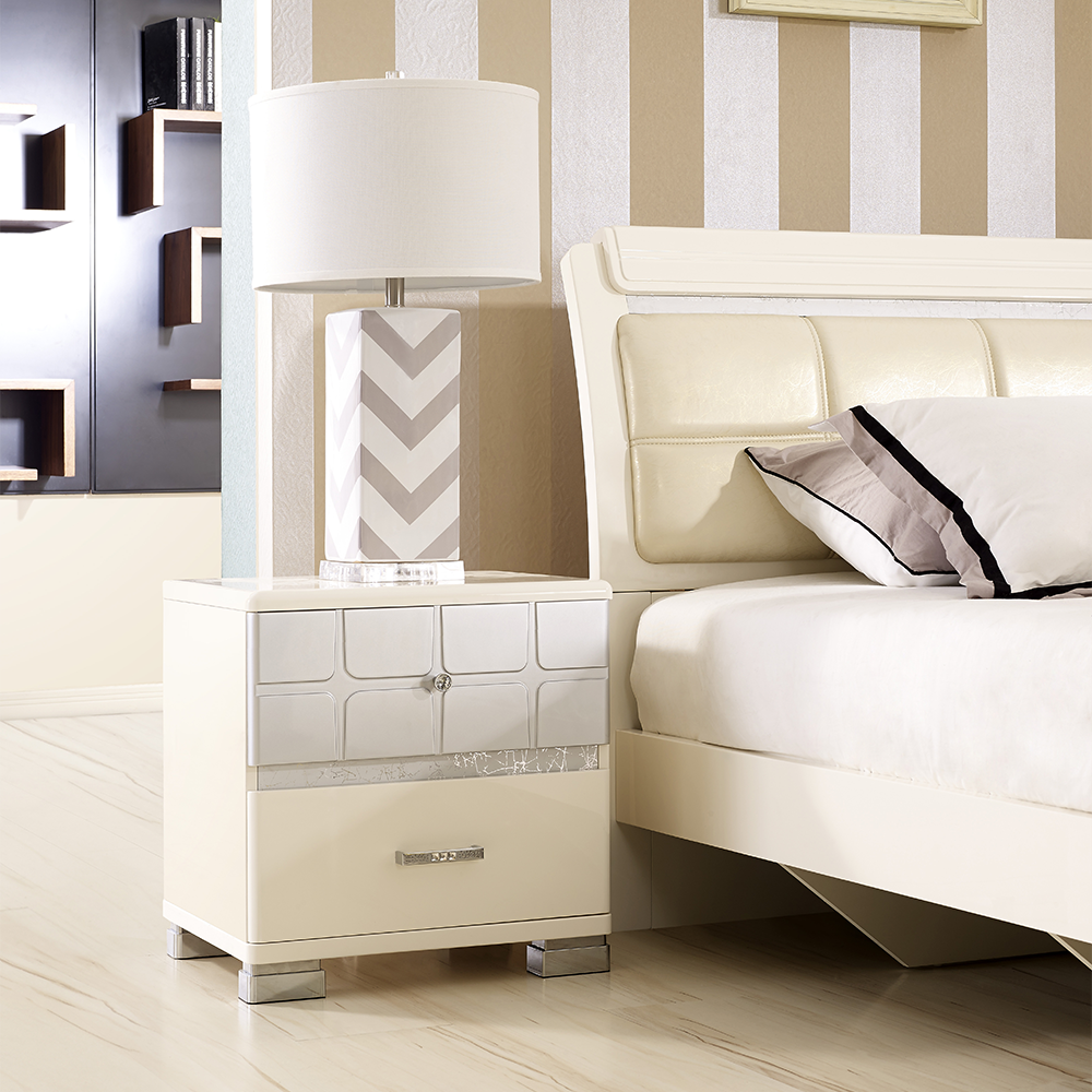 Stylish Simplicity Side Box Nightstand / 66803