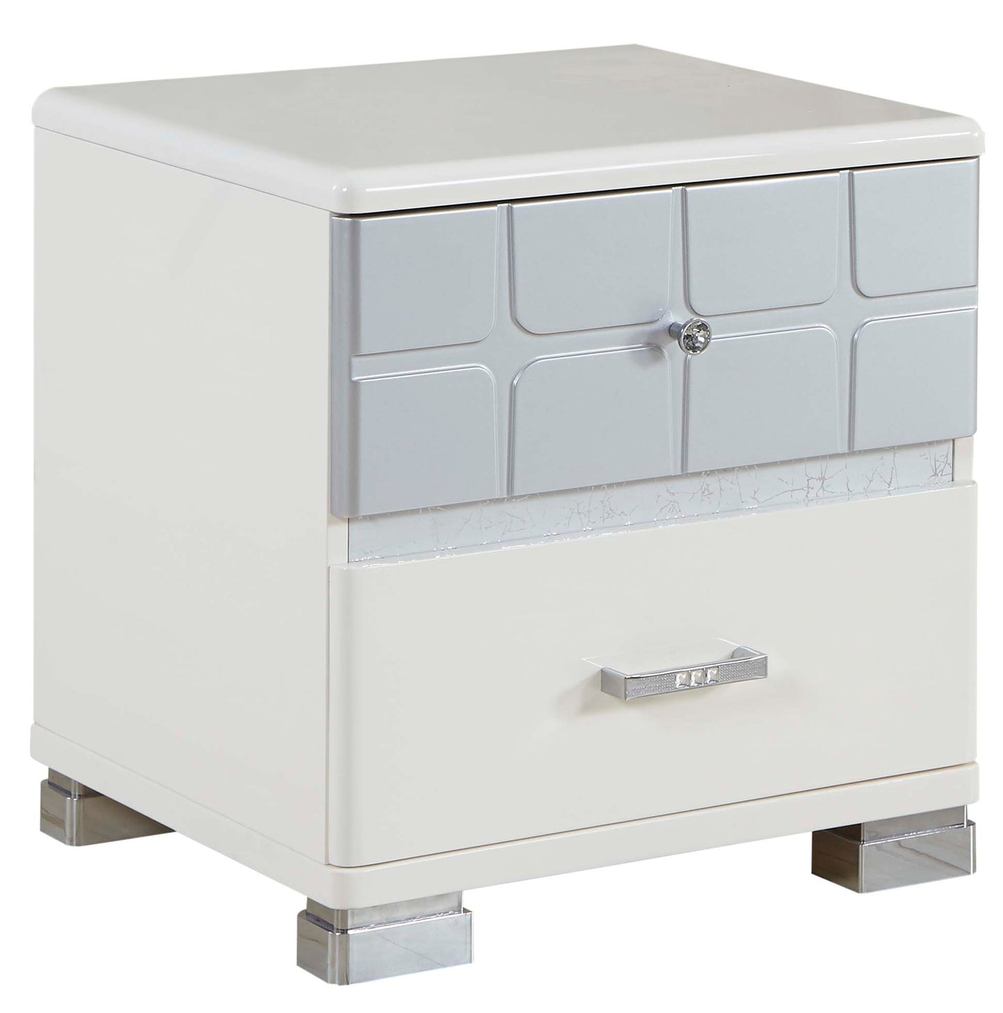 Stylish Simplicity Side Box Nightstand / 66803