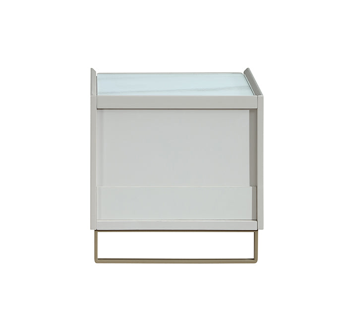 Modern Light Luxury Style Sidebox Nightstand / 805001