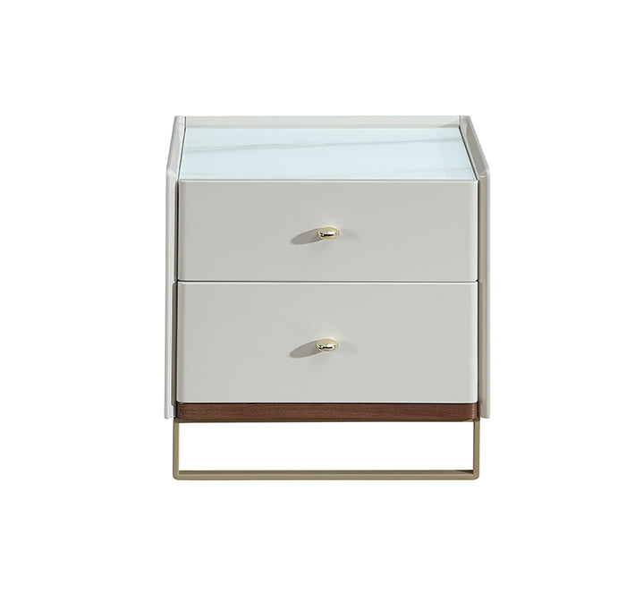 Modern Light Luxury Style Sidebox Nightstand / 805001