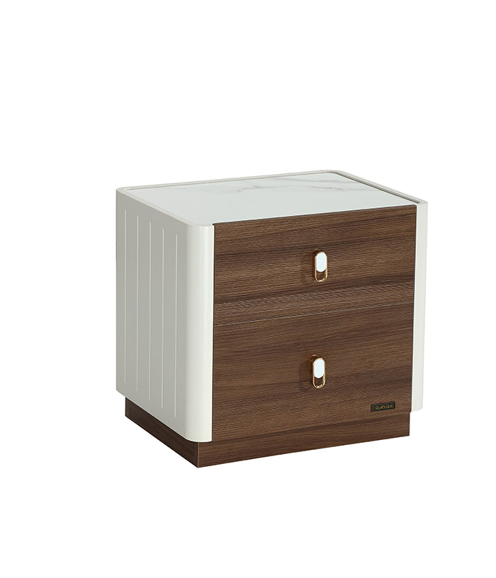 Modern Light Luxury Style Side Box Nightstand / 805701-2